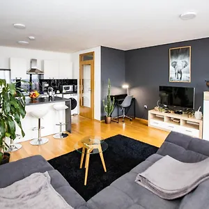 Apartment Hermes & 2 Free Garage Secured Parkings, Laibach